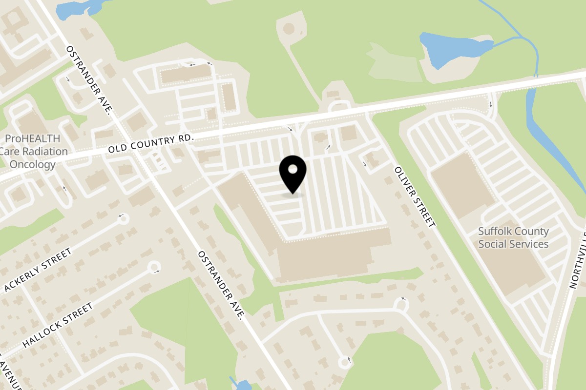 Map showing the location of Sergio's Pizza Riverhead on 739 Old Country Rd in Riverhead