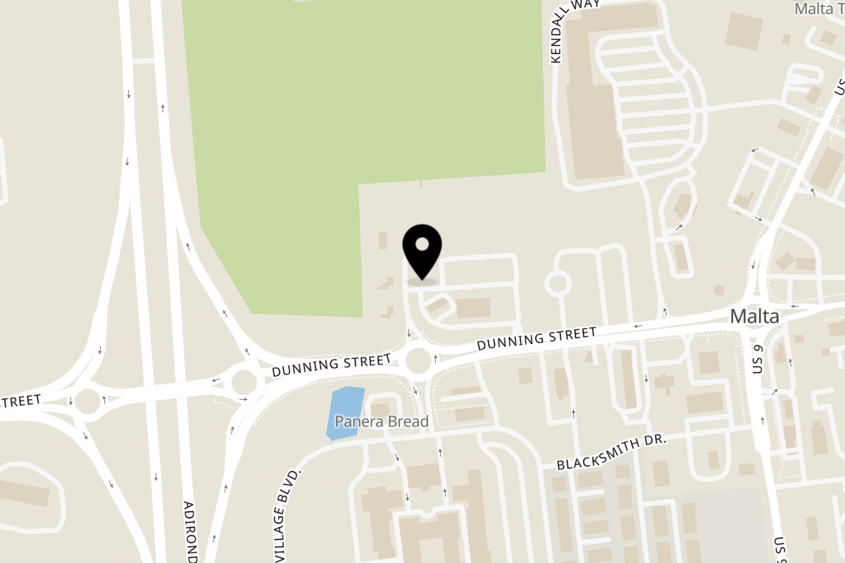 Map showing the location of Sergio's Pizza Malta on 4 Kelch Dr in Ballston Spa